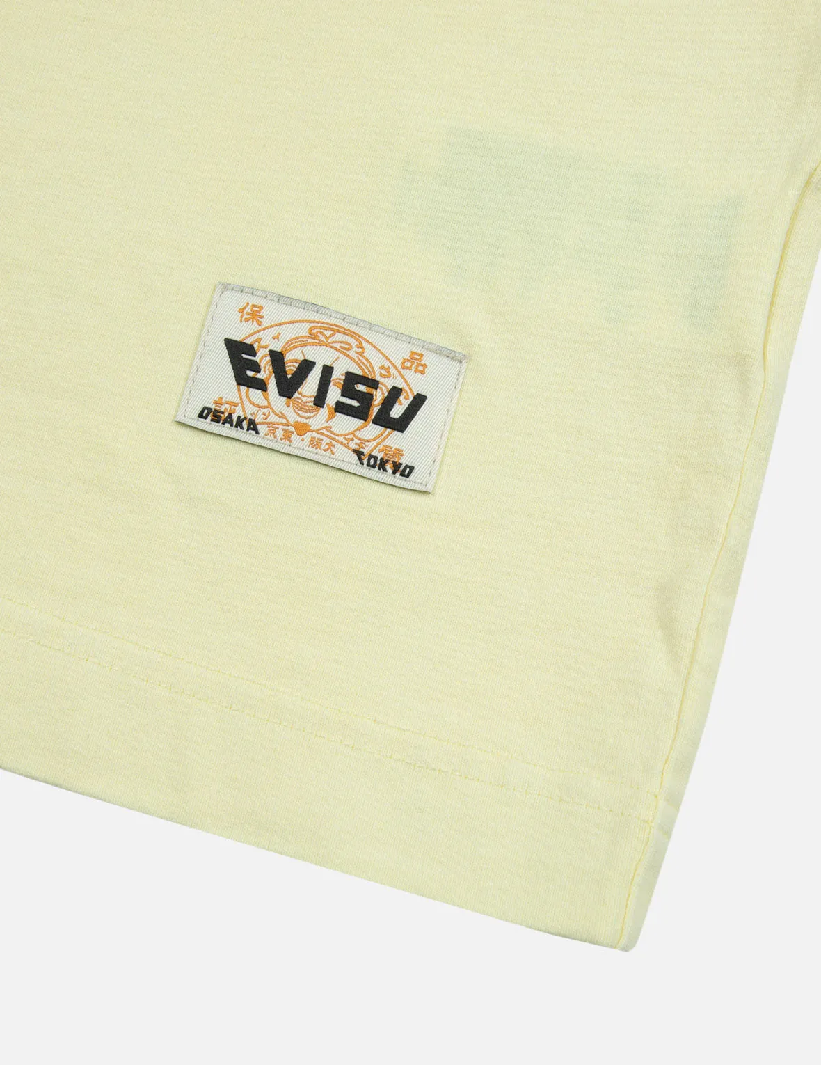 Seagull and Brushstroke-style Godhead Print Loose Fit T-shirt