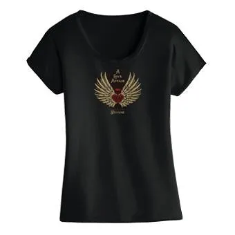 Shirt ~ Women's Divine Love - Dolman Black