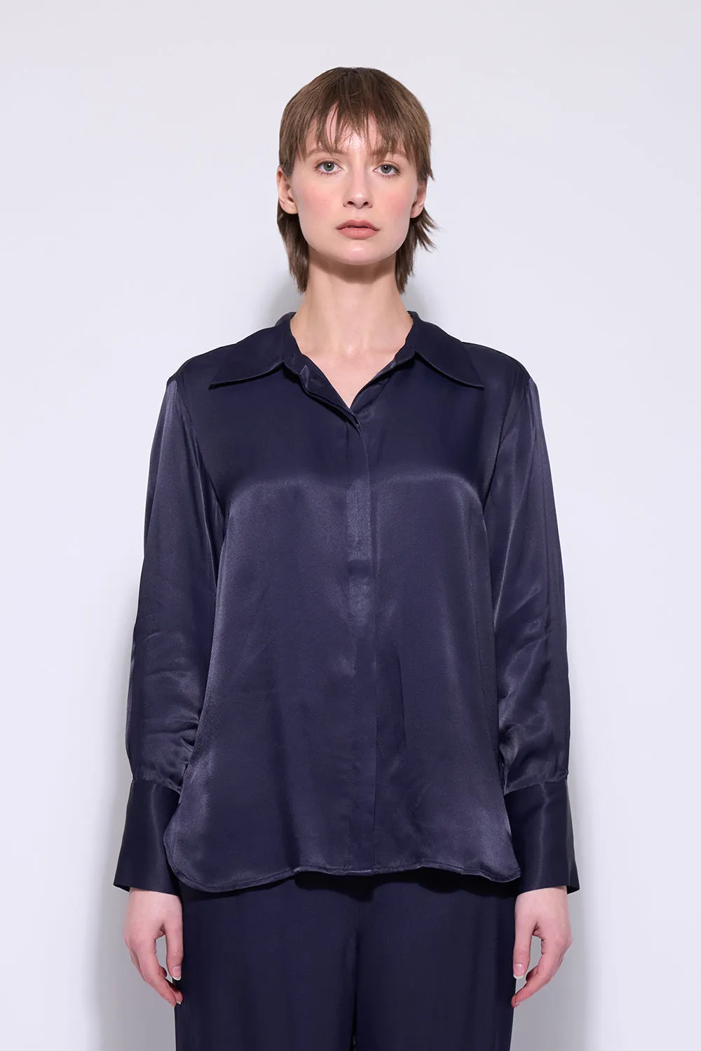 SLOANE SHIRT IN BLUE MOON