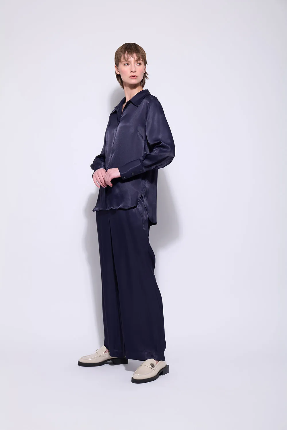 SLOANE SHIRT IN BLUE MOON