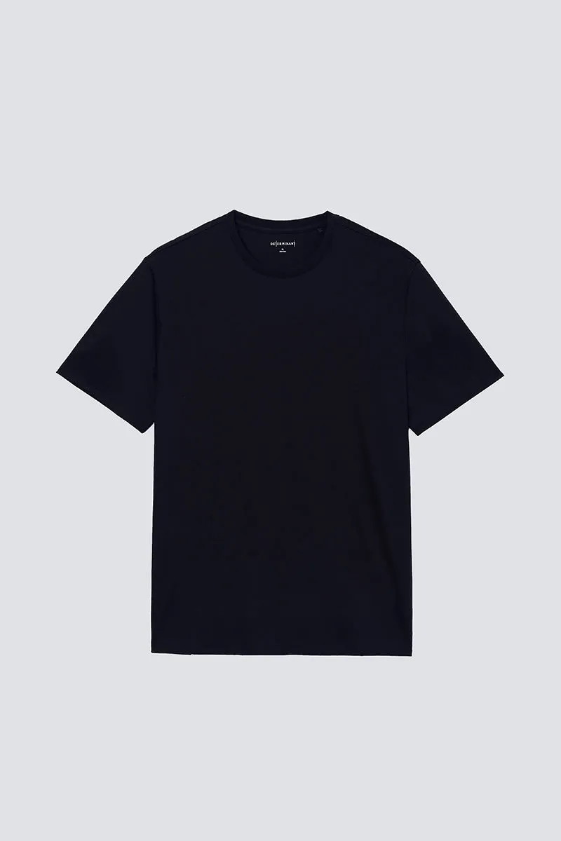 Softex Crew Neck T-Shirt | Black BKFD01