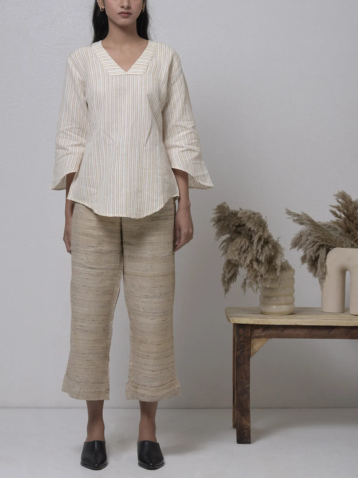 Straight Trouser Beige