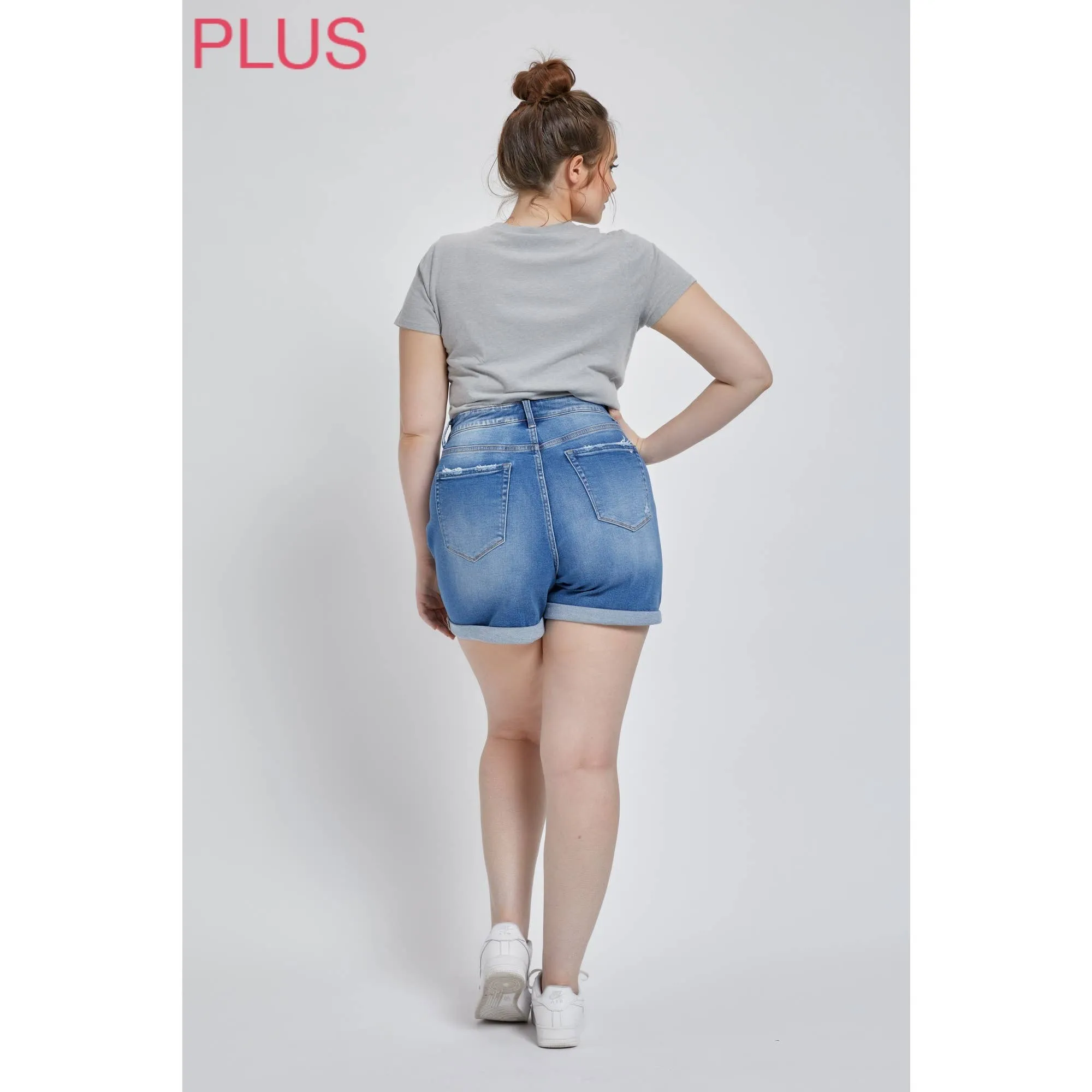 Super High Rise Mom Shorts