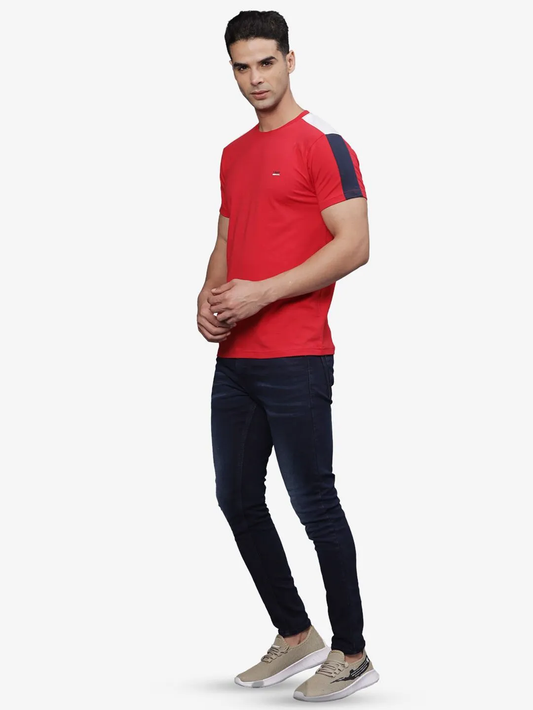 T-Base Men Applique T-Shirt