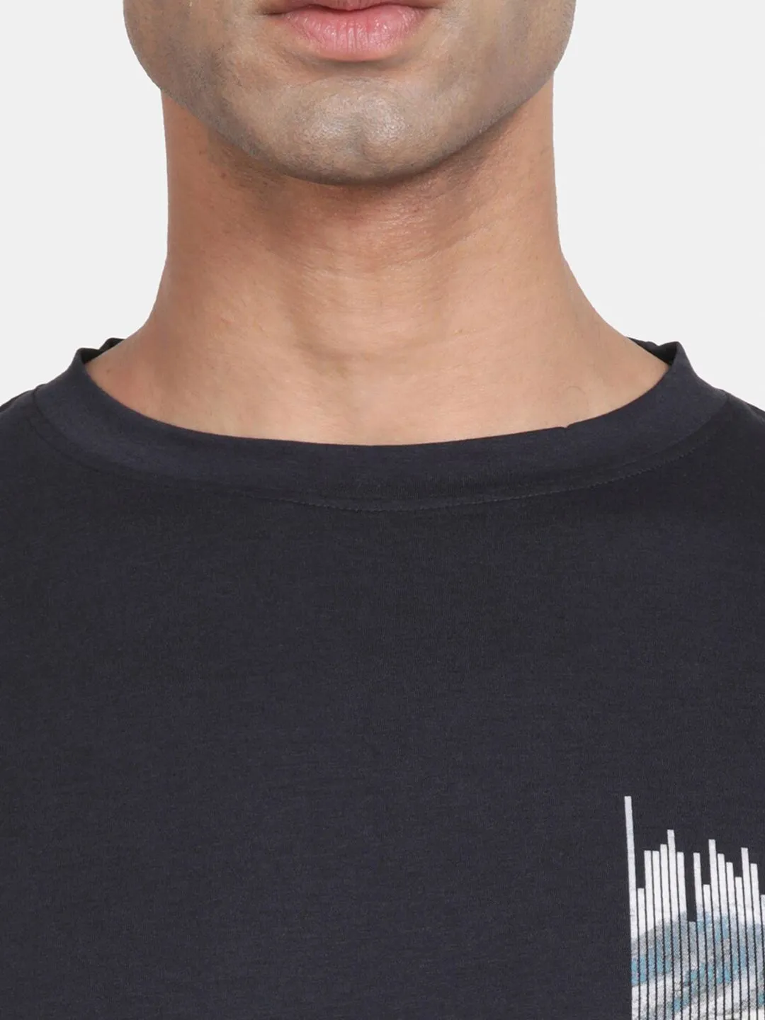 T-Base Printed Round Neck T-Shirt