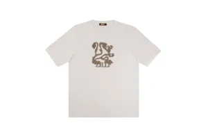 T-shirt with embossed Griffon pattern