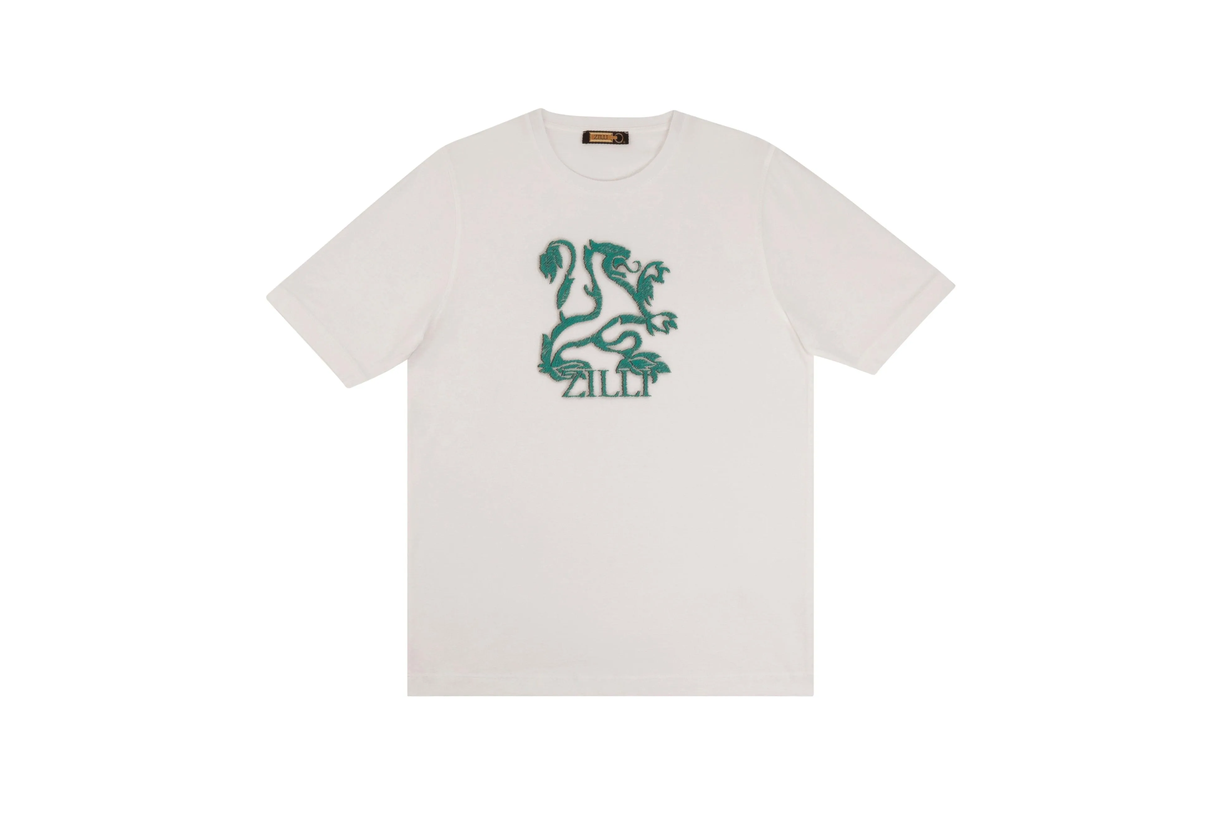 T-shirt with embossed Griffon pattern