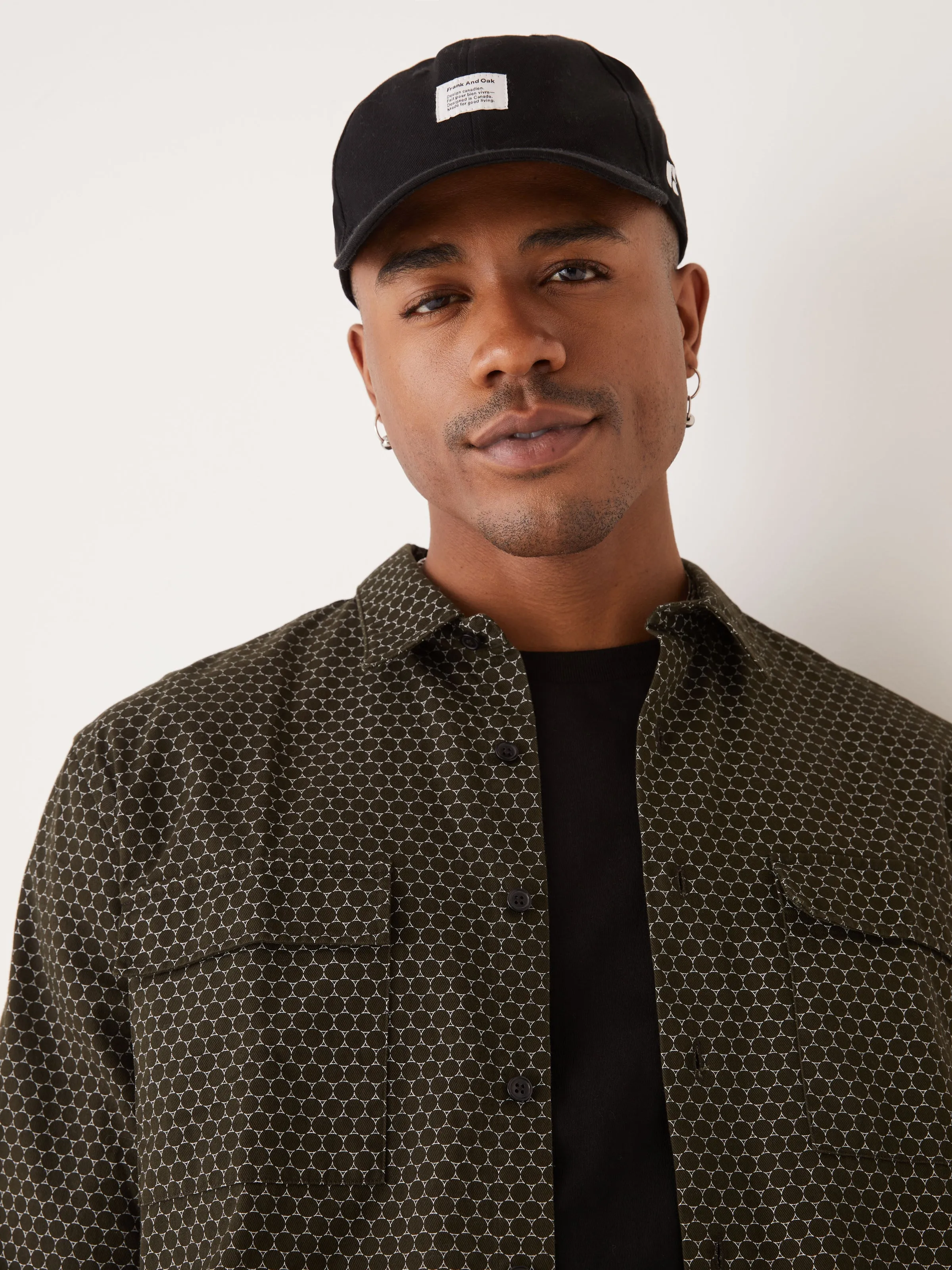 The Loose Fit Printed Shirt in Rosin