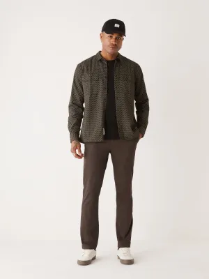The Loose Fit Printed Shirt in Rosin