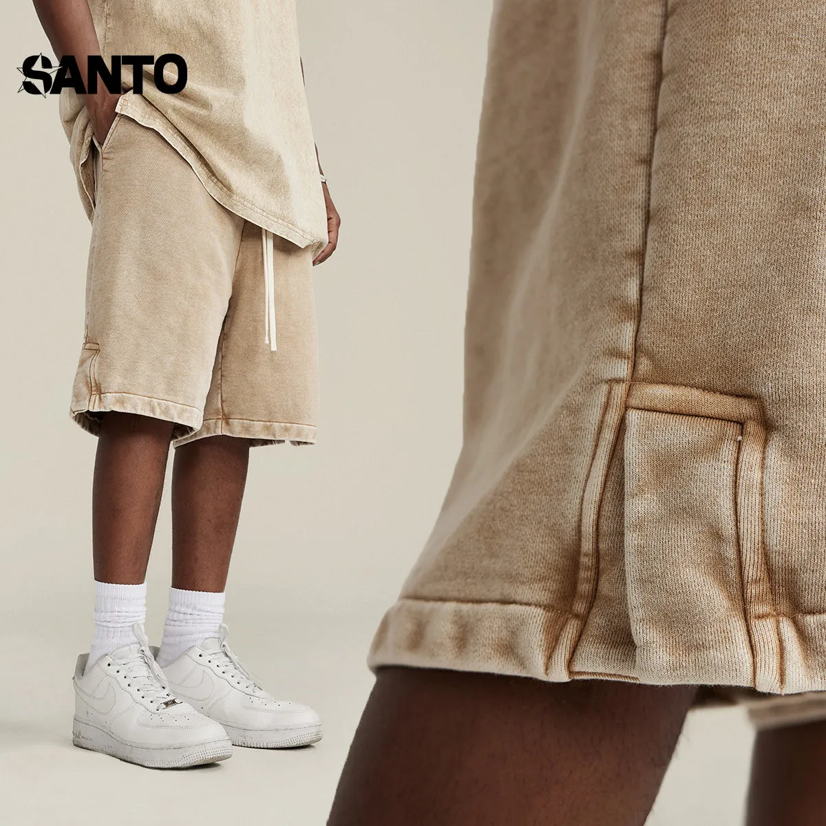 Trendy | Faded Streetwear Daily Shorts