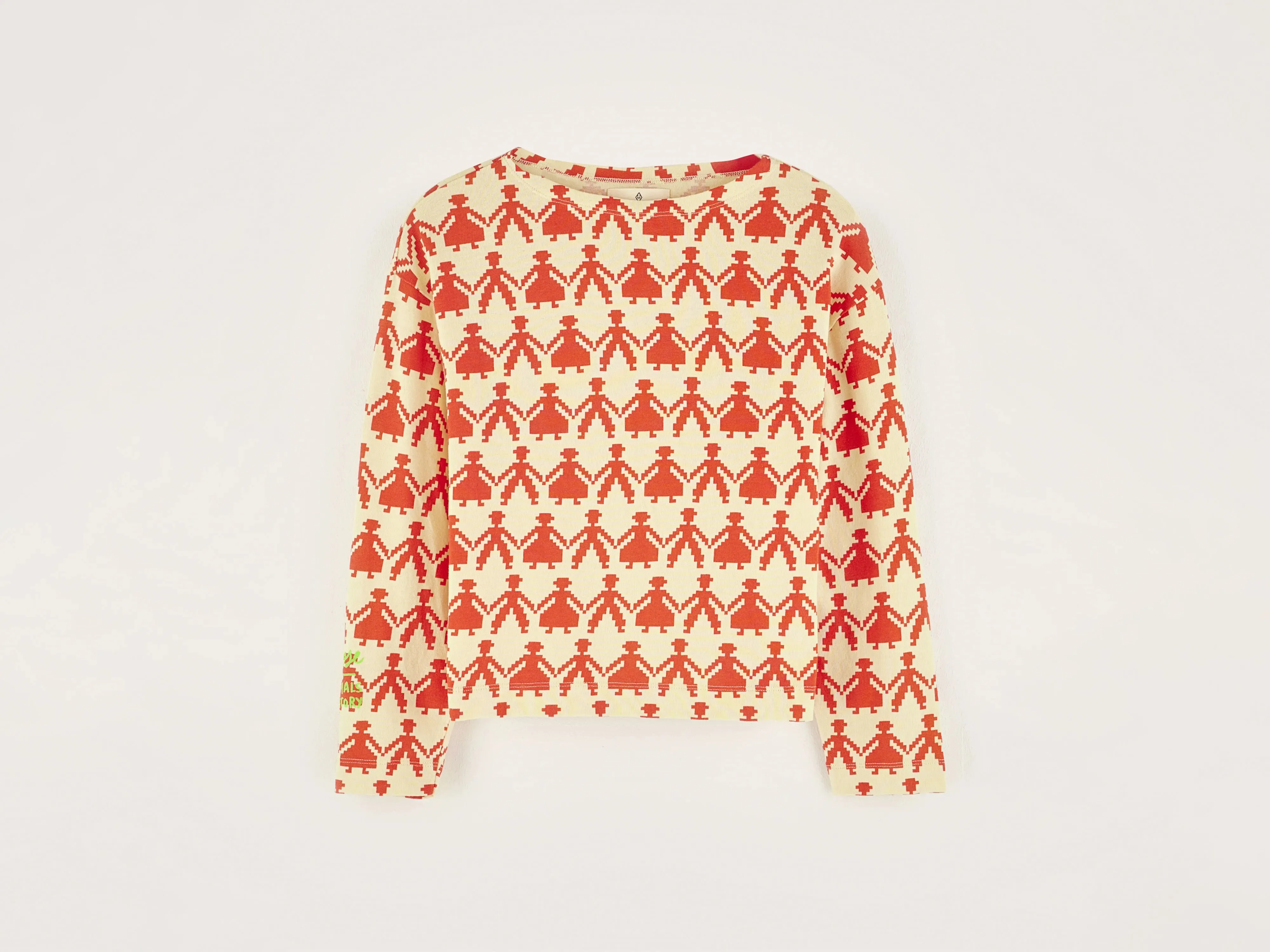 Varan flared t-shirt (242 / G / COMBO A)