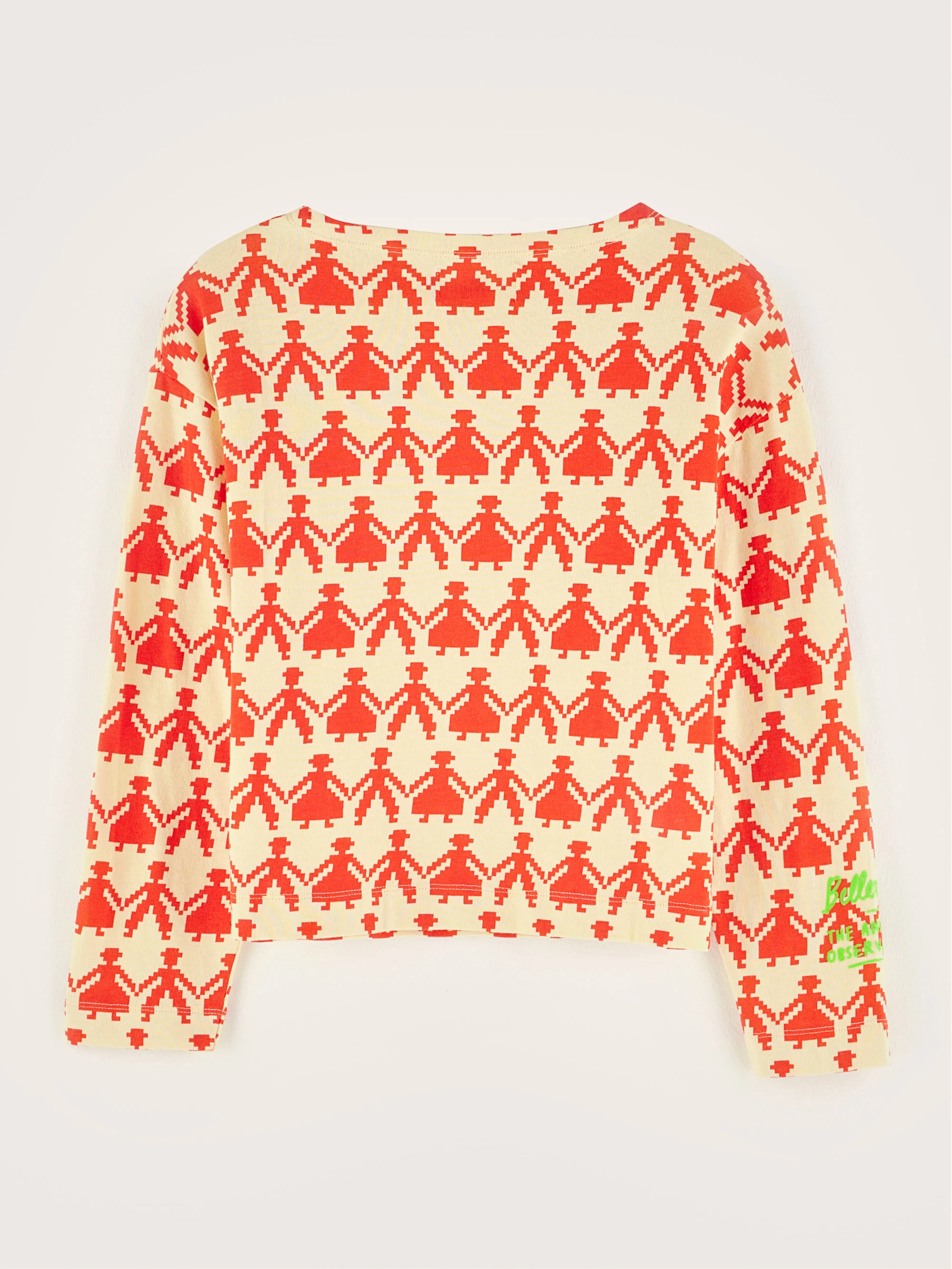 Varan flared t-shirt (242 / G / COMBO A)