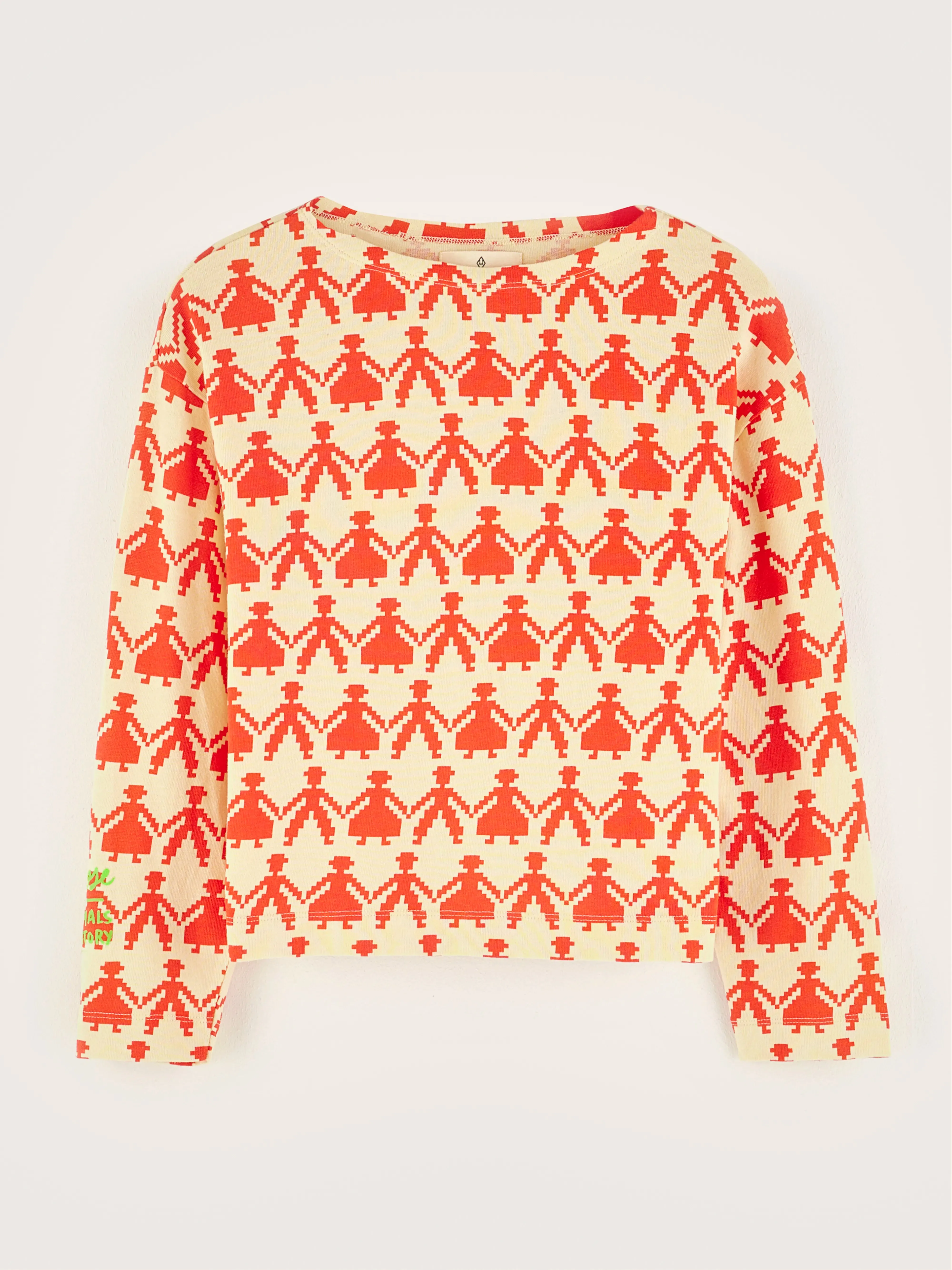 Varan flared t-shirt (242 / G / COMBO A)