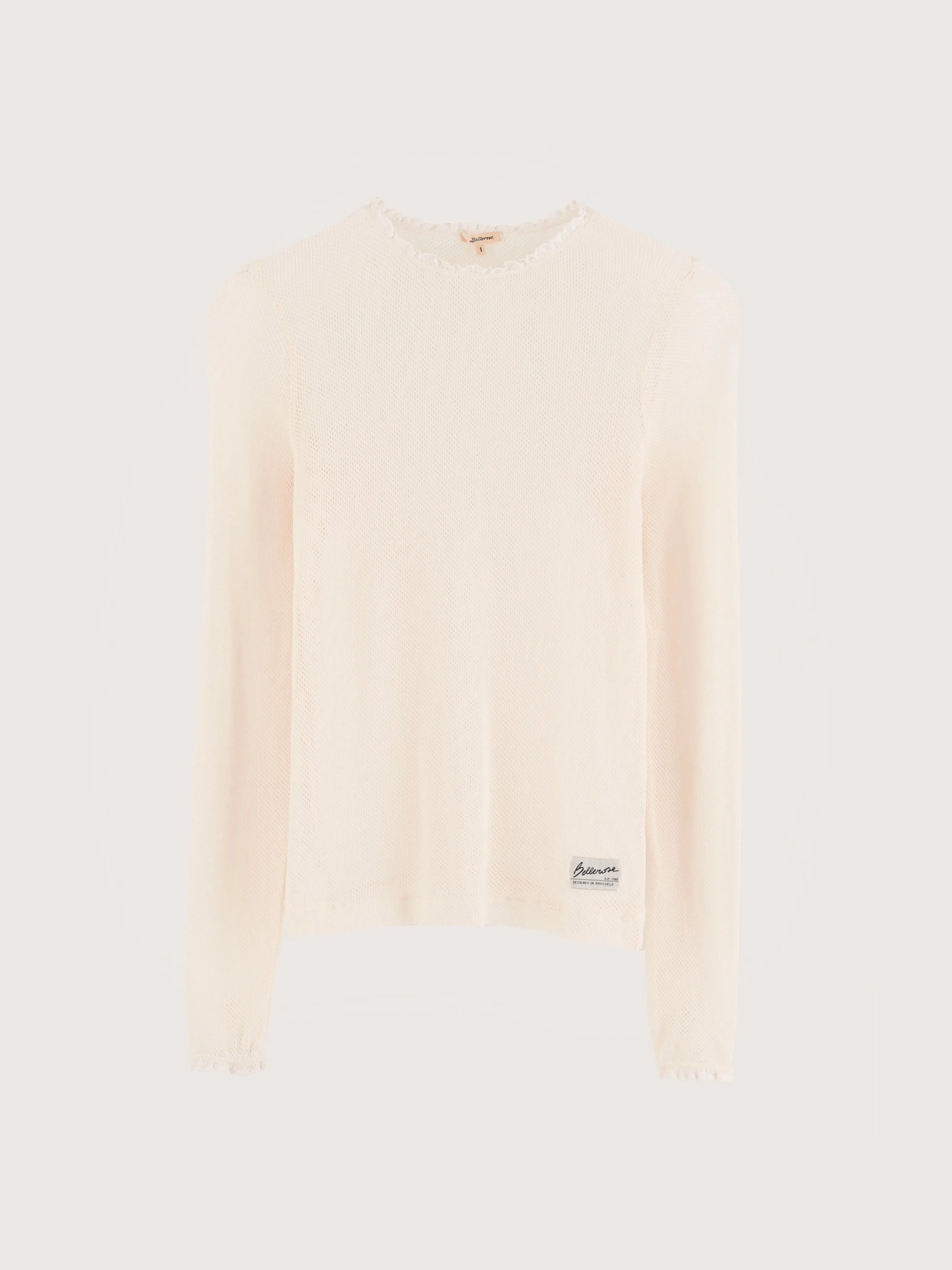 Vibke long-sleeve t-shirt (242 / W / CREAM)