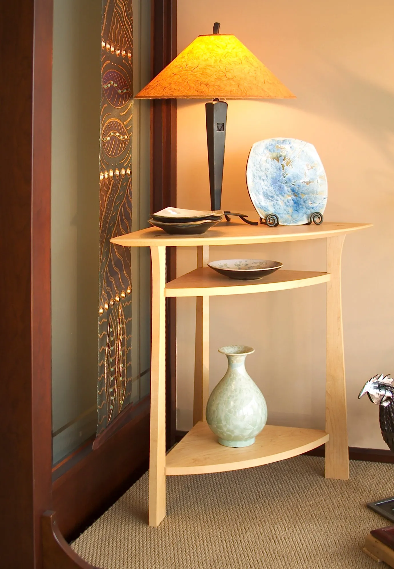 Waterfall Corner Table
