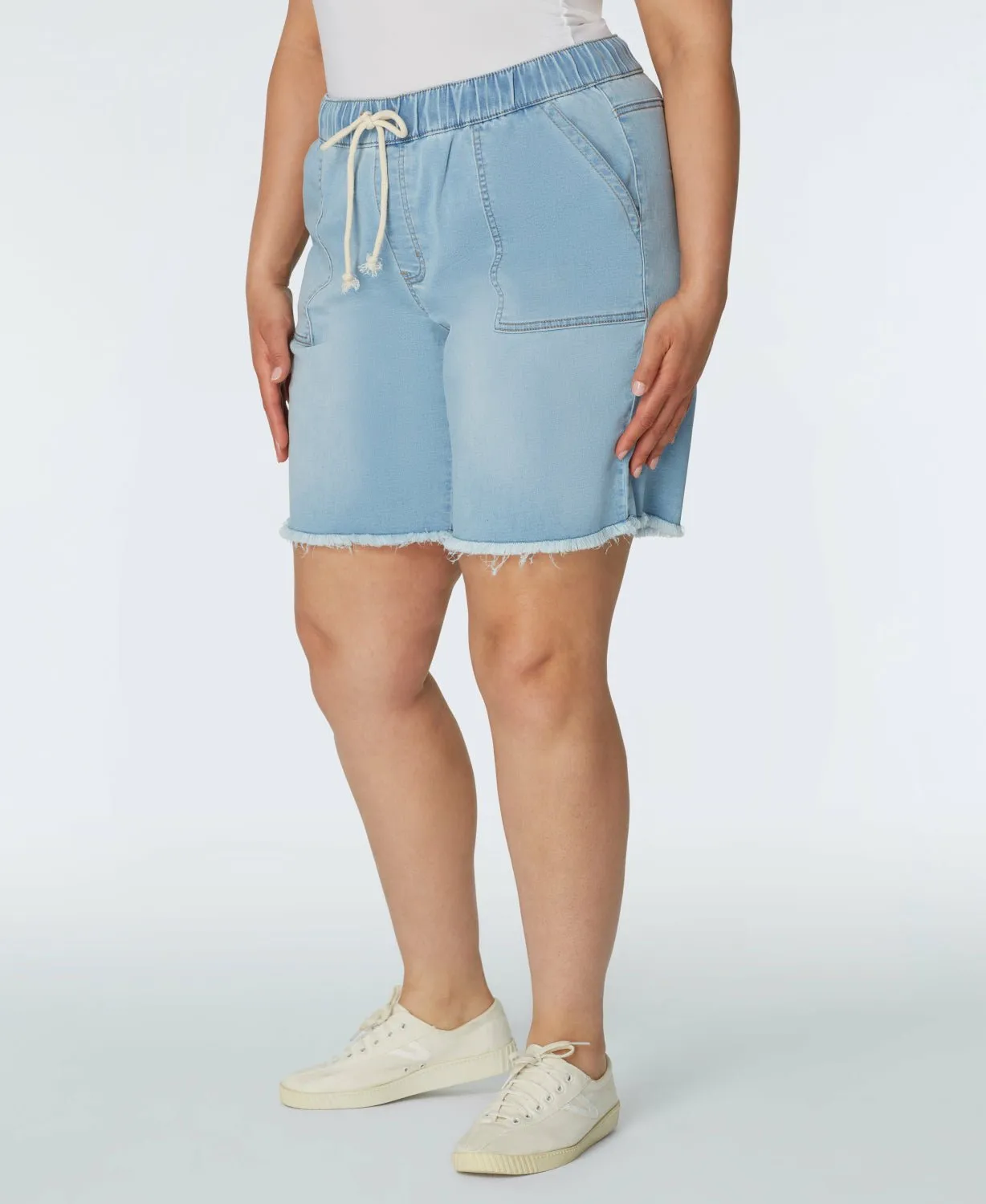 Westport Signature Weekender Fray Hem Short - Plus