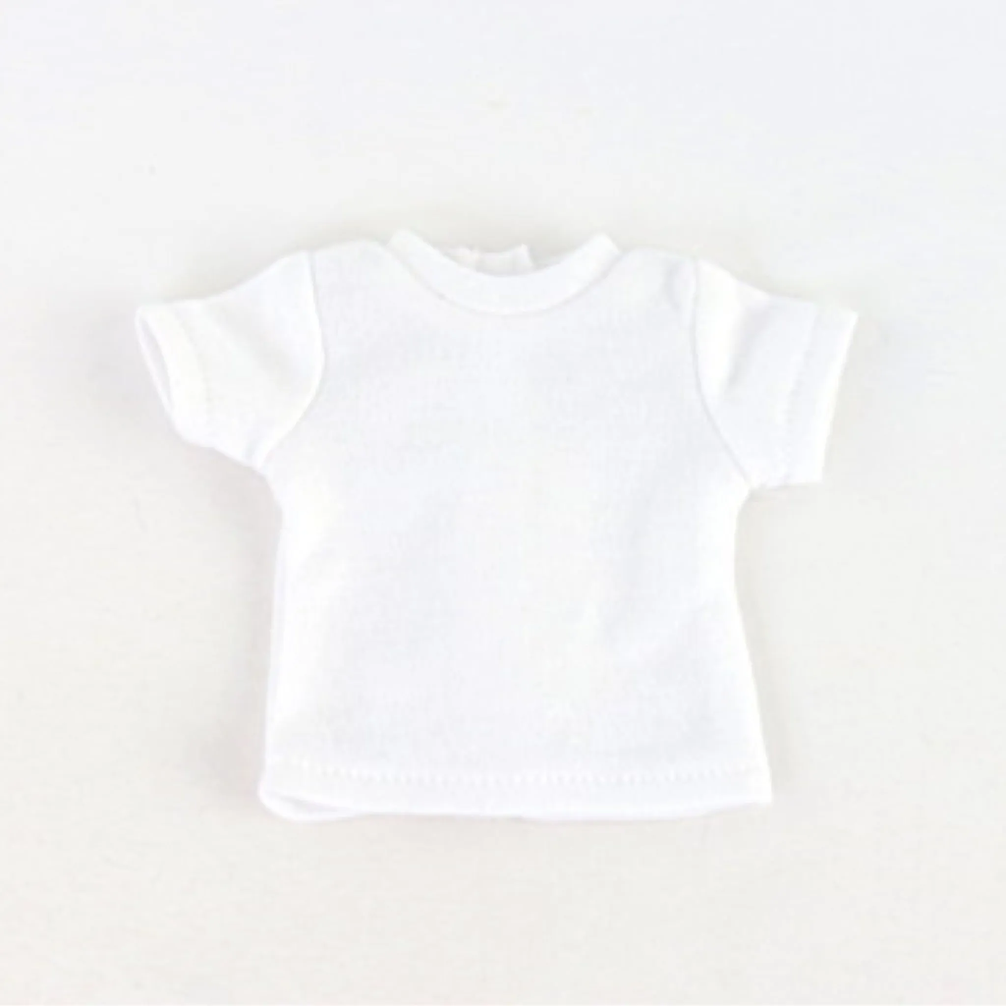 White T-Shirt for 18-inch Dolls