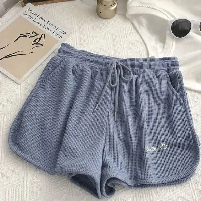 Women’s Loose-Fit Casual Summer Shorts – New Style Wide-Leg Lounge Hot Pants