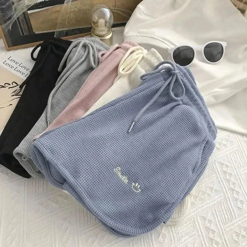 Women’s Loose-Fit Casual Summer Shorts – New Style Wide-Leg Lounge Hot Pants