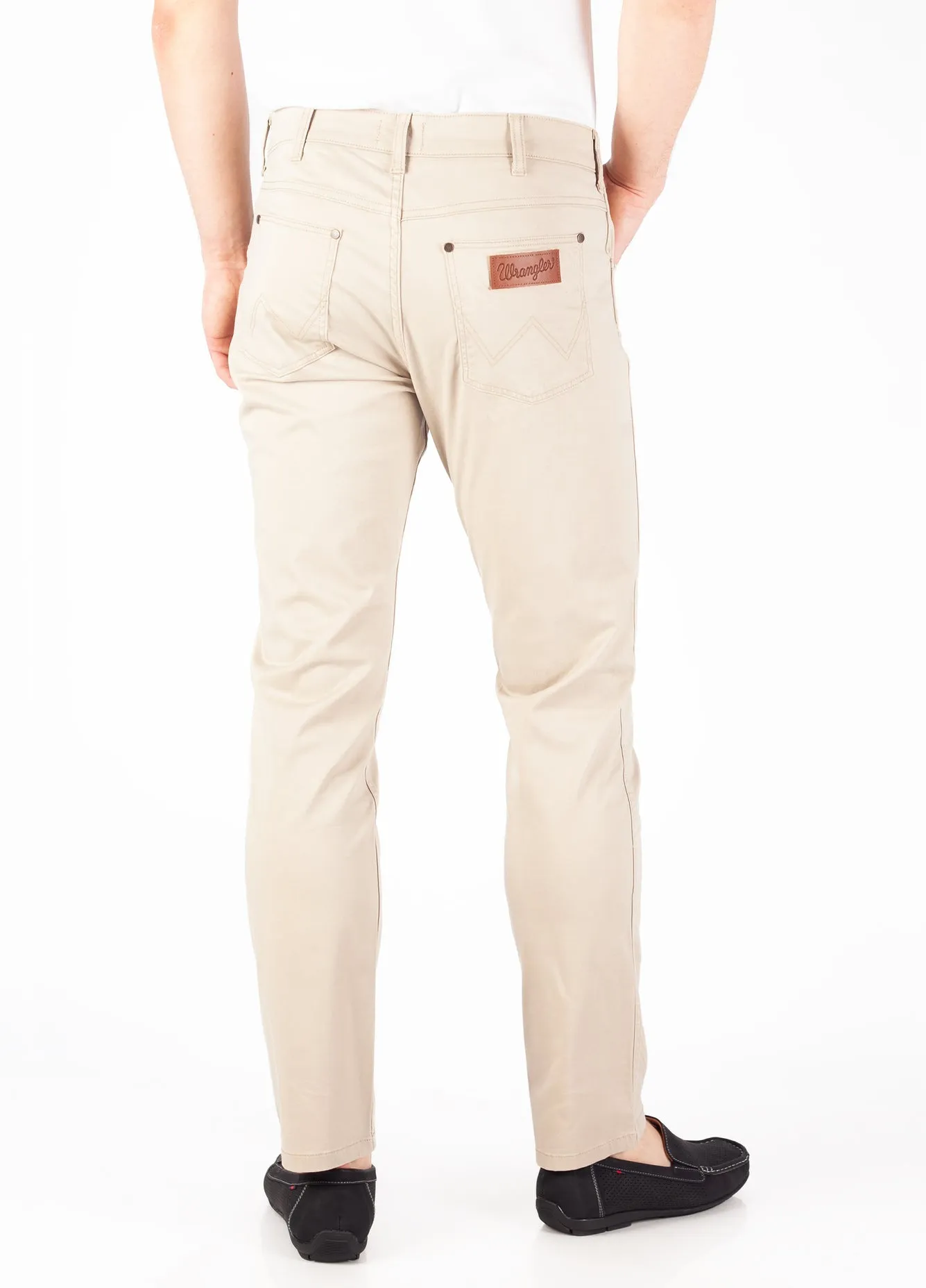 Wrangler Men's Greensboro Pants In Plaza Taupe