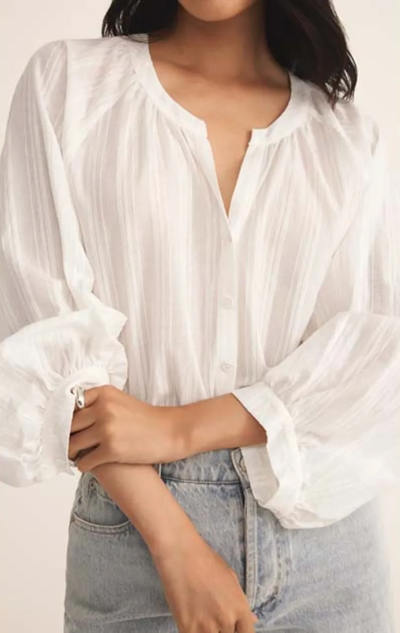 Wren Button Up Top