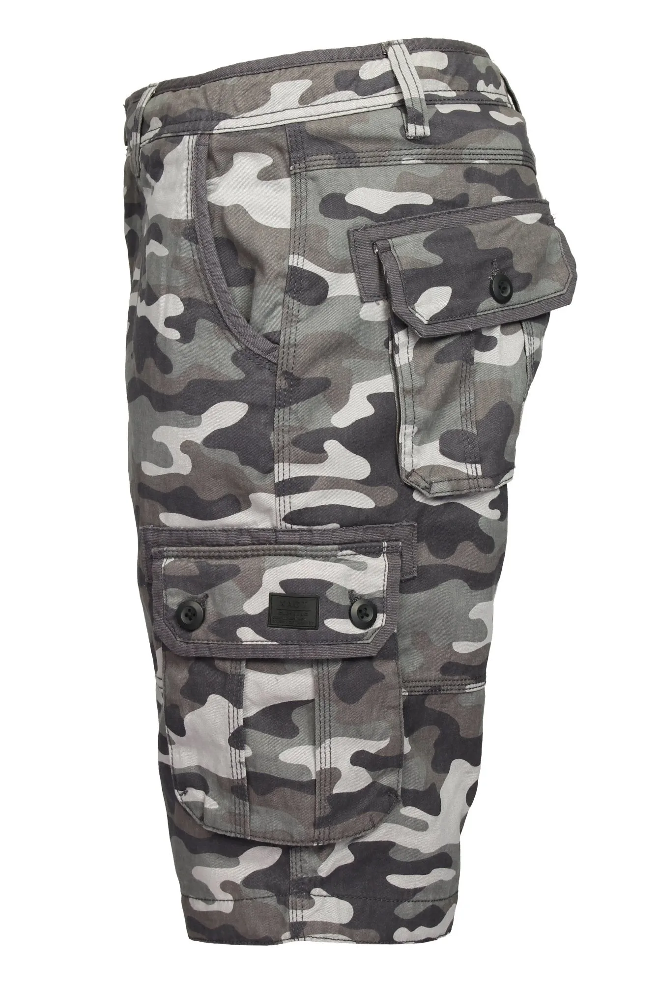 Xact Men's Cotton Twill Cargo Shorts, Regular Fit