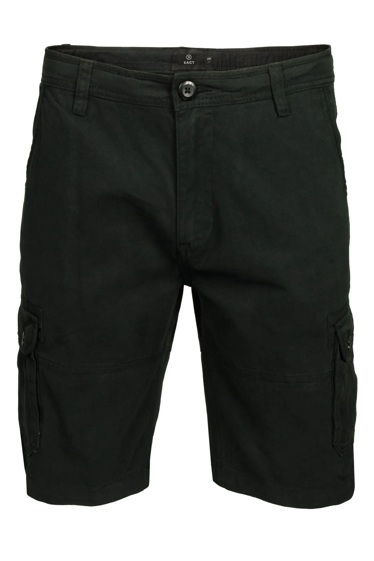 Xact Men's Cotton Twill Cargo Shorts, Regular Fit