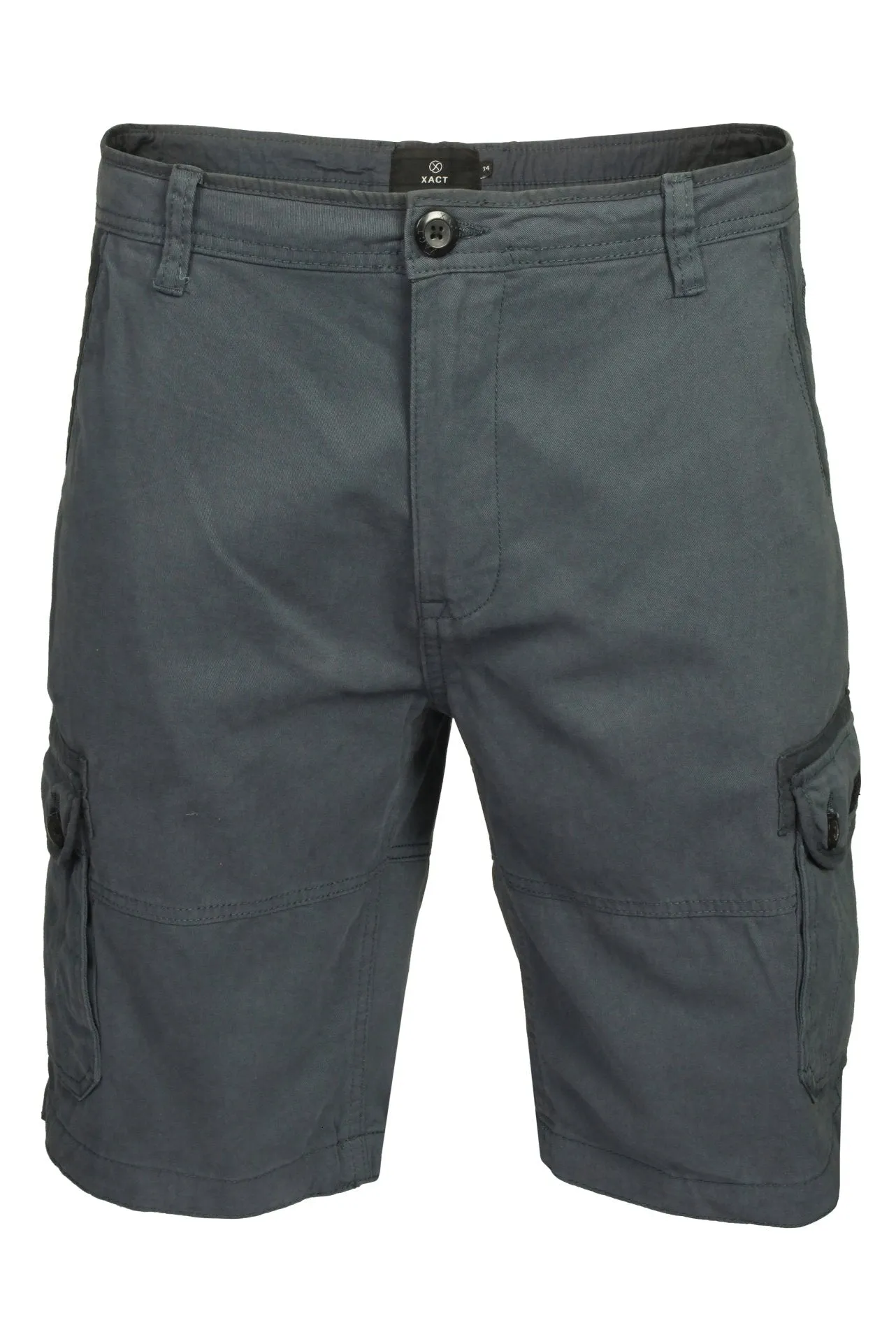 Xact Men's Cotton Twill Cargo Shorts, Regular Fit