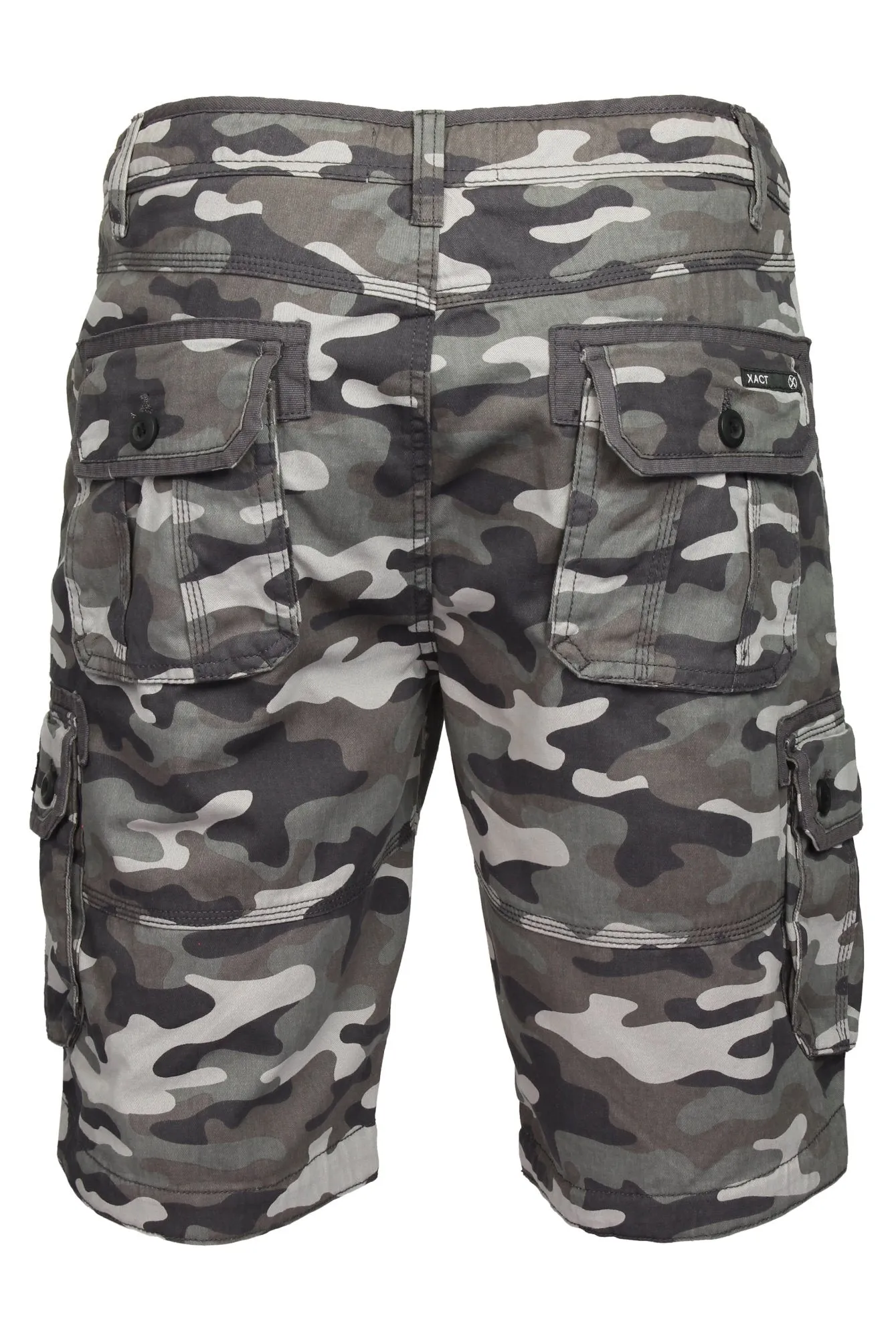 Xact Men's Cotton Twill Cargo Shorts, Regular Fit