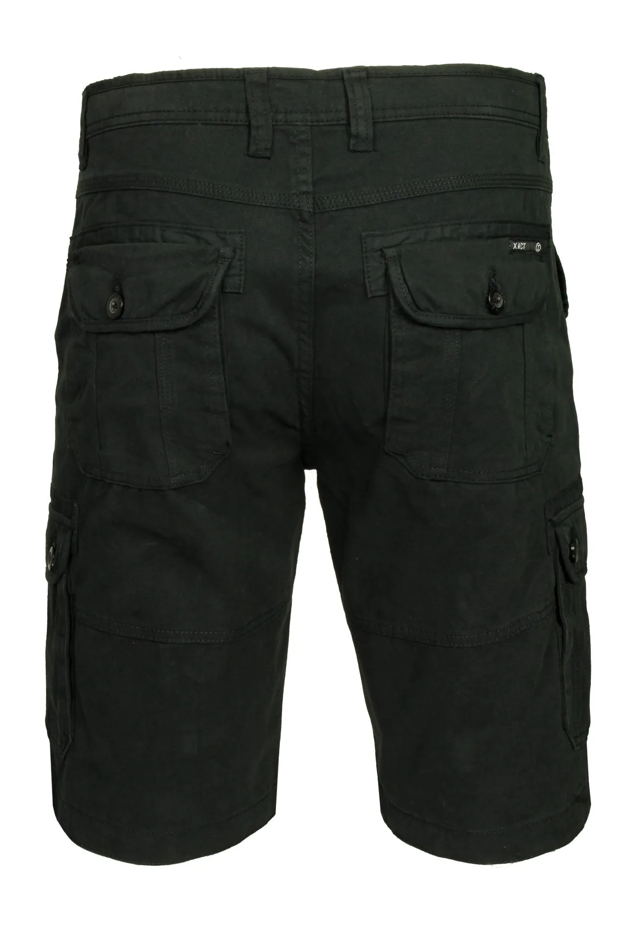 Xact Men's Cotton Twill Cargo Shorts, Regular Fit