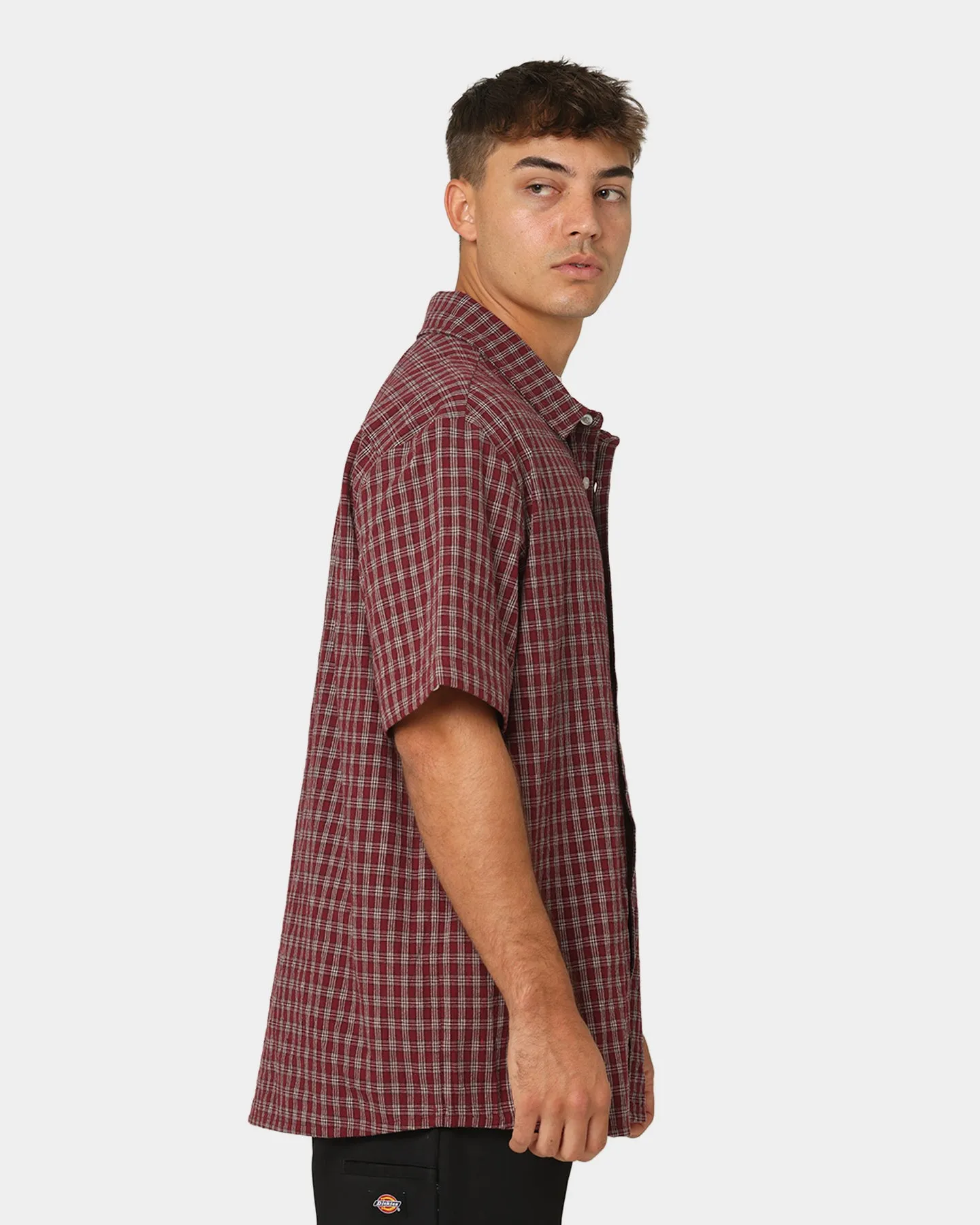 XLARGE Button Up Check Shirt Port
