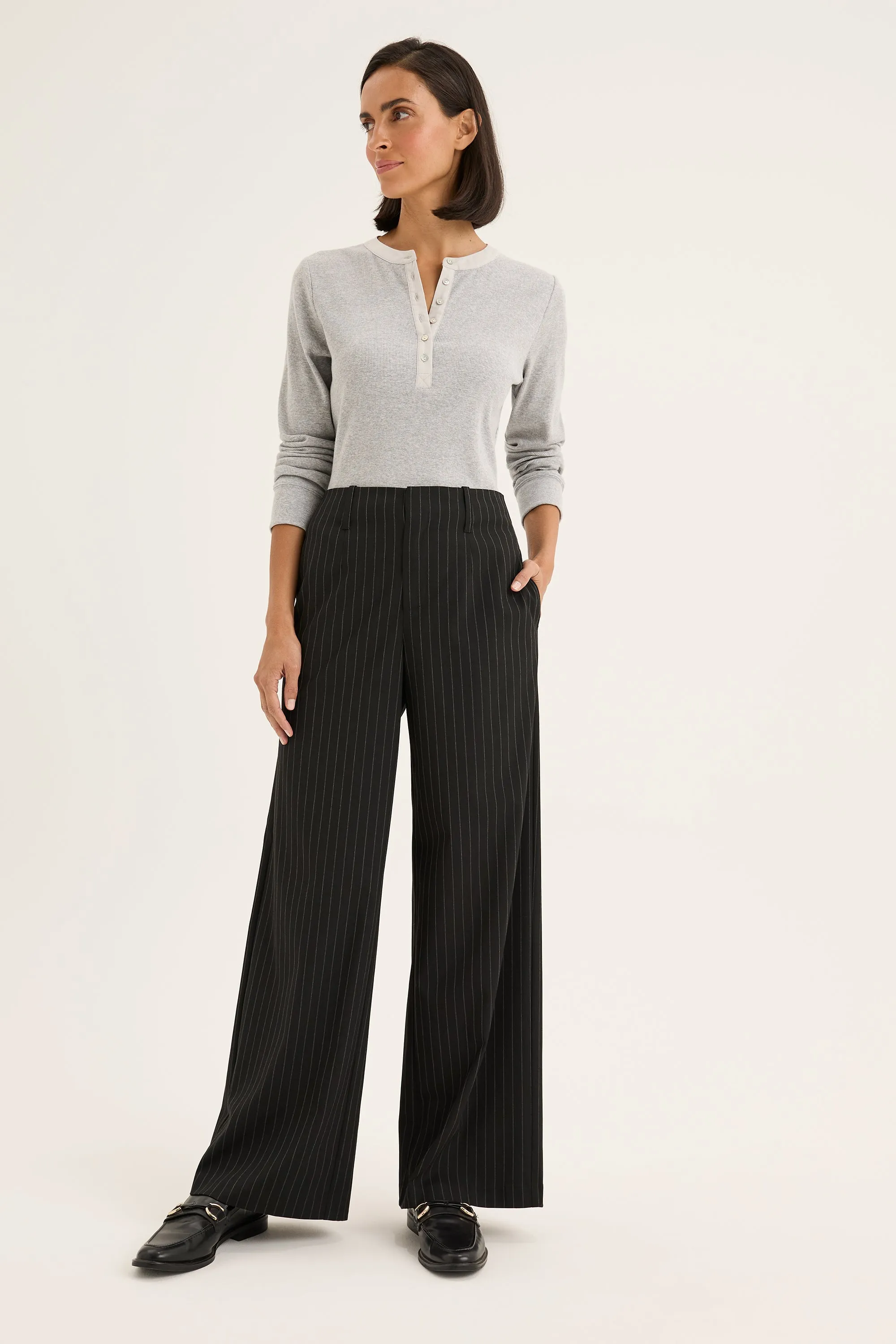 Yarra Trail Shadow Pant YTWN8989 - Black/White